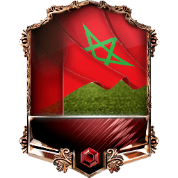 Khalid Boutaïb 86 OVR FC Mobile card design