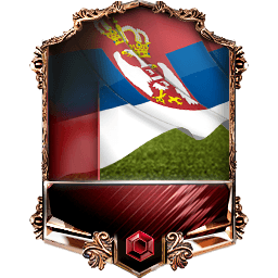 Sergej Milinković-Savić 86 OVR FC Mobile card design