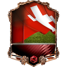 Xherdan Shaqiri 87 OVR FC Mobile card design