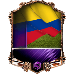 James Rodríguez 92 OVR FC Mobile card design