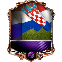 Mario Mandžukić 90 OVR FC Mobile card design