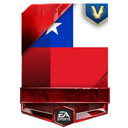 Gary Medel 87 OVR FC Mobile card design