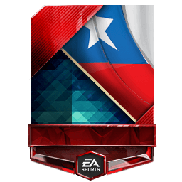 Mauricio Isla 82 OVR FC Mobile card design