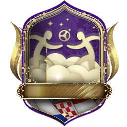 Luka Modrić 95 OVR FC Mobile card design