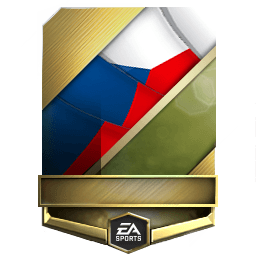 Patrik Schick 74 OVR FC Mobile card design