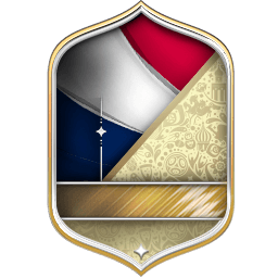 Benjamin Pavard 77 OVR FC Mobile card design