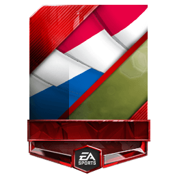 Virgil van Dijk 83 OVR FC Mobile card design
