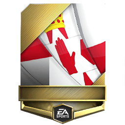 Josh Magennis 70 OVR FC Mobile card design