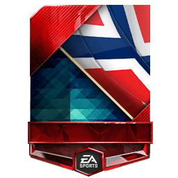 Kristoffer Ajer 87 OVR FC Mobile card design