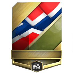 Alexander Sørloth 73 OVR FC Mobile card design