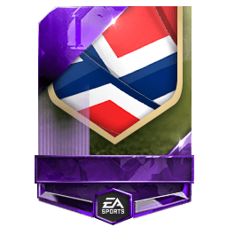Alexander Sørloth 90 OVR FC Mobile card design
