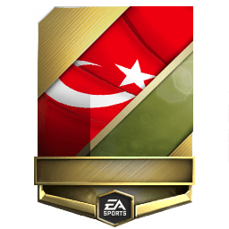 Hakan Çalhanoğlu 77 OVR FC Mobile card design