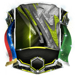 Denis Bouanga 104 OVR FC Mobile card design