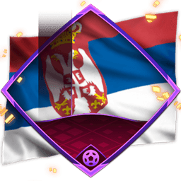 Vanja Milinković-Savić 97 OVR FC Mobile card design