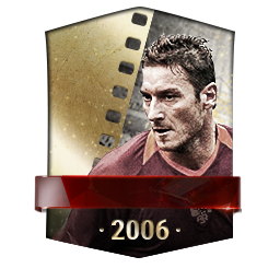 Francesco Totti 91 OVR FC Mobile player card