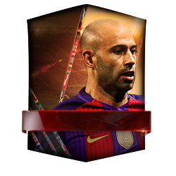 Javier Mascherano 81 OVR FC Mobile player card