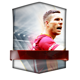 Lukas Podolski 81 OVR FC Mobile player card
