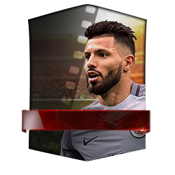 Sergio Agüero 86 OVR FC Mobile player card