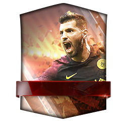 Sergio Agüero 88 OVR FC Mobile player card