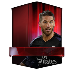 Sergio Ramos García 85 OVR FC Mobile player card
