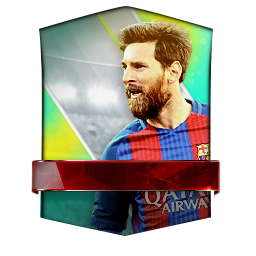 Lionel Messi 92 OVR FC Mobile player card