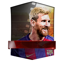 Lionel Messi 91 OVR FC Mobile player card