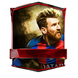 Lionel Messi 92 OVR FC Mobile player card