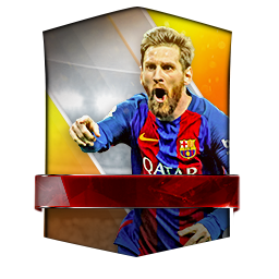 Lionel Messi 92 OVR FC Mobile player card