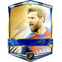 Lionel Messi 99 OVR FC Mobile player card