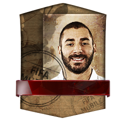 Karim Benzema 92 OVR FC Mobile player card