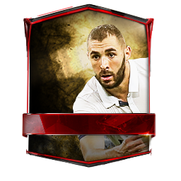 Karim Benzema 91 OVR FC Mobile player card