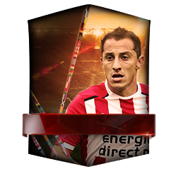 Andrés Guardado 80 OVR FC Mobile player card