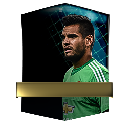 Sergio Romero 77 OVR FC Mobile player card