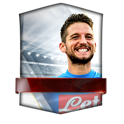 Dries Mertens 87 OVR FC Mobile player card