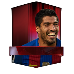 Luis Suárez 88 OVR FC Mobile player card