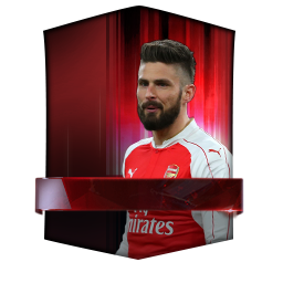 Olivier Giroud 81 OVR FC Mobile player card