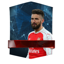 Olivier Giroud 86 OVR FC Mobile player card