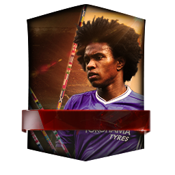 Willian Borges da Silva 82 OVR FC Mobile player card