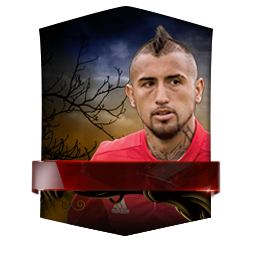Arturo Vidal 83 OVR FC Mobile player card