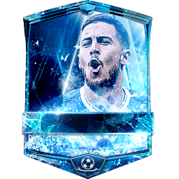 Eden Hazard 100 OVR FC Mobile player card