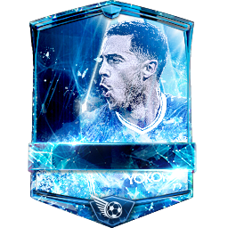 Eden Hazard 100 OVR FC Mobile player card