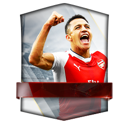 Alexis Sánchez 86 OVR FC Mobile player card