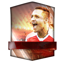 Alexis Sánchez 90 OVR FC Mobile player card