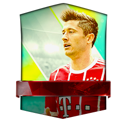 Robert Lewandowski 92 OVR FC Mobile player card