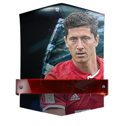 Robert Lewandowski 95 OVR FC Mobile player card