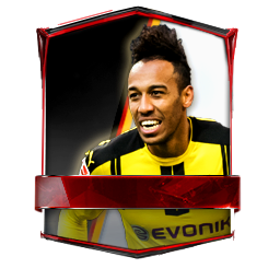 Pierre-Emerick Aubameyang 93 OVR FC Mobile player card