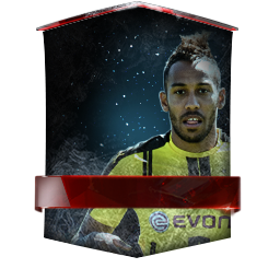 Pierre-Emerick Aubameyang 88 OVR FC Mobile player card