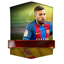 Jordi Alba Ramos 90 OVR FC Mobile player card