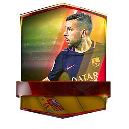 Jordi Alba Ramos 96 OVR FC Mobile player card