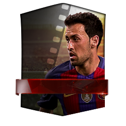 Sergio Busquets Burgos 83 OVR FC Mobile player card